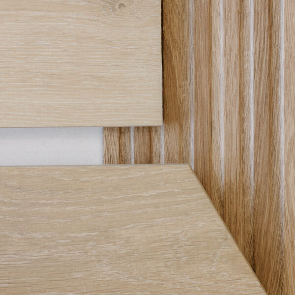 Photo de différents carrelages imitation parquet